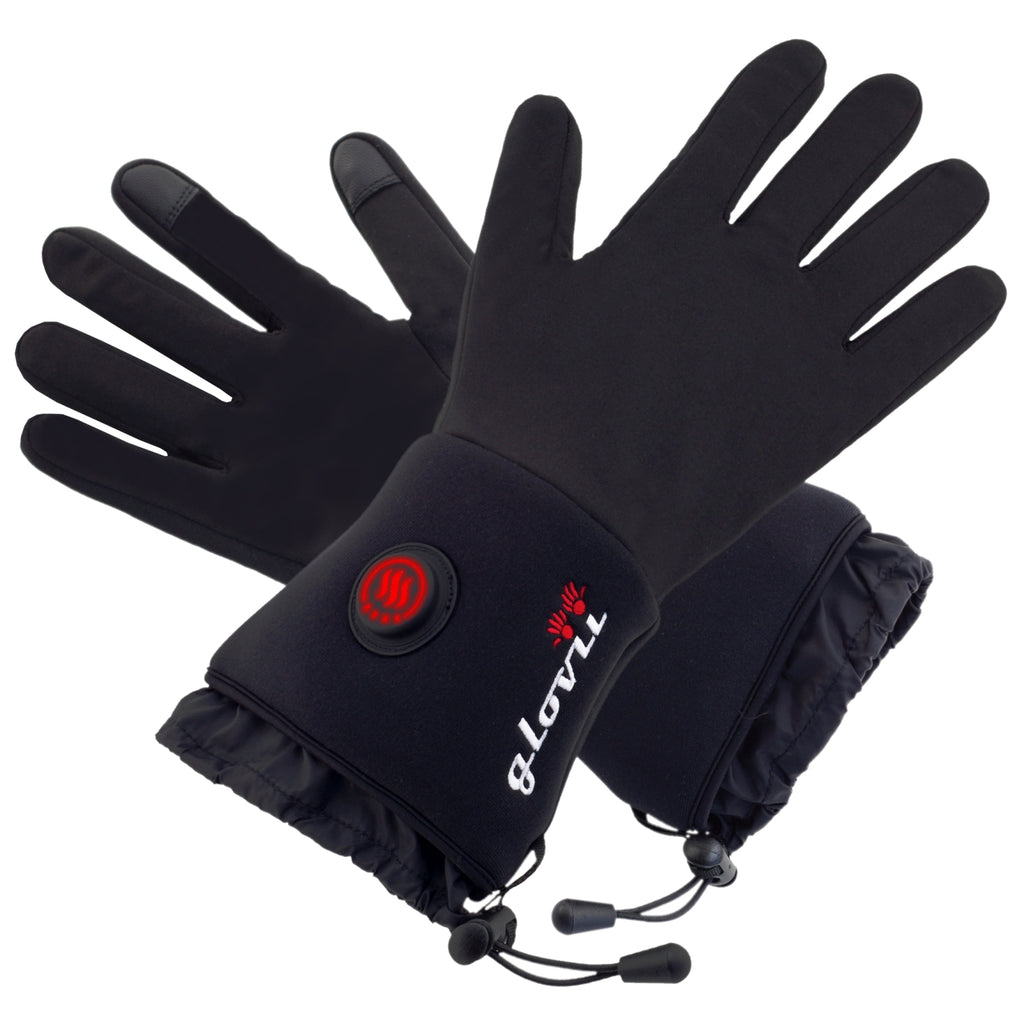 Gants chauffants tactiles, pouce et index tactiles