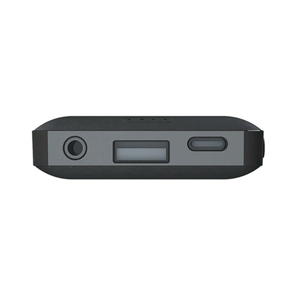 Les trois prises de la batterie : sortie DC, sortie USB-A, entrée USB-C