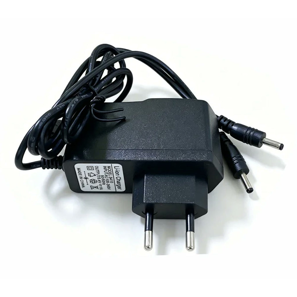 Chargeur double à prise européenne pour batteries 7,4 V