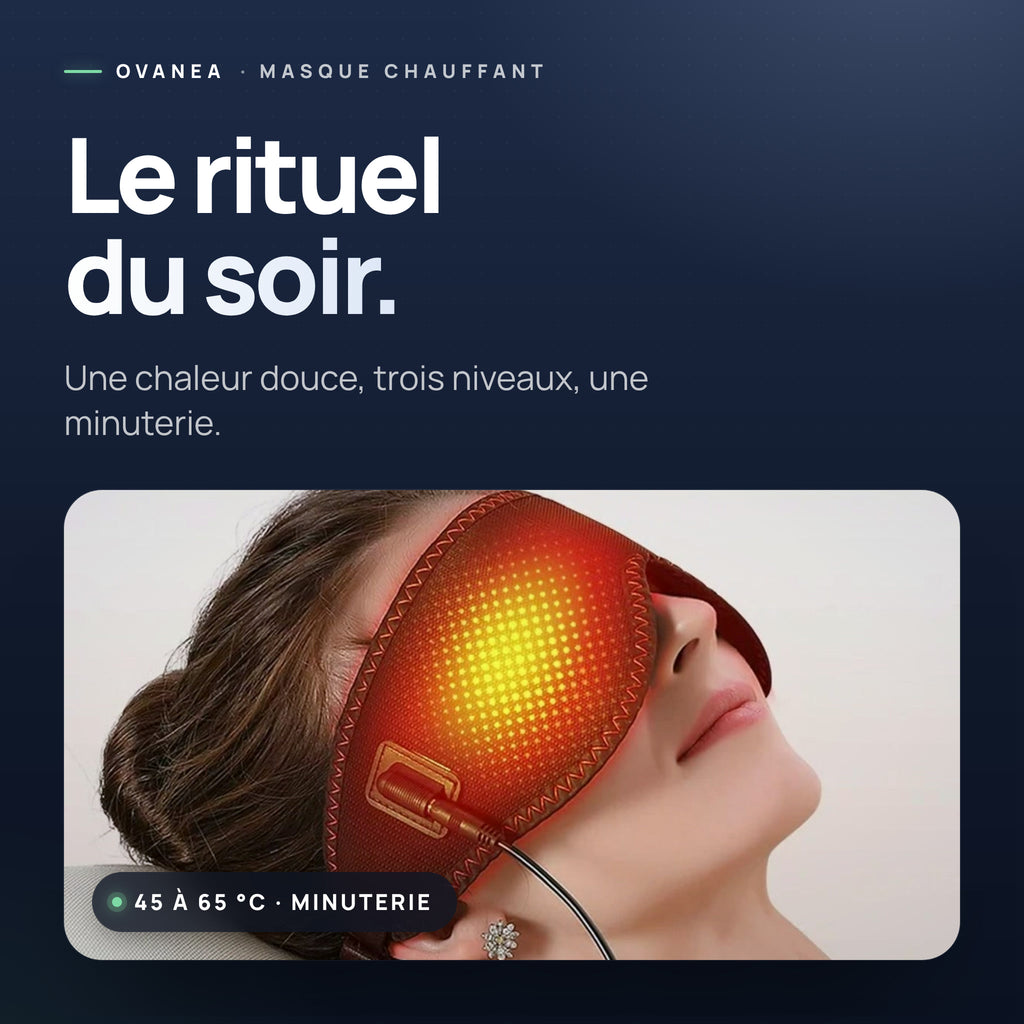 Visuel OVANEA : Le rituel du soir.