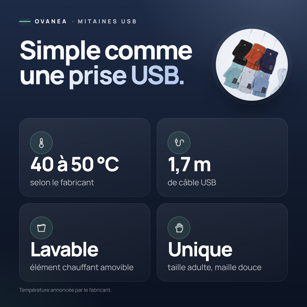 Visuel OVANEA : Simple comme une prise USB.