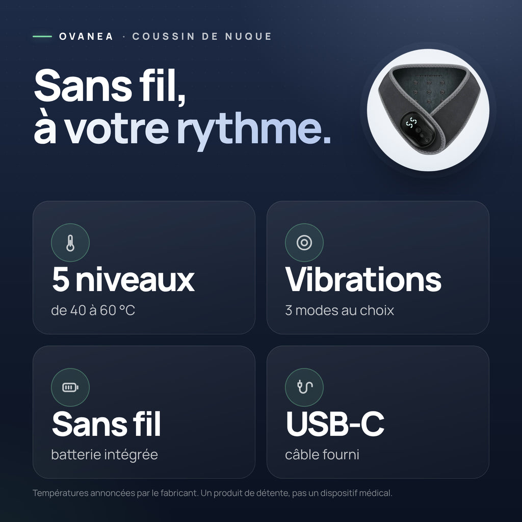 Visuel OVANEA : Sans fil, à votre rythme.