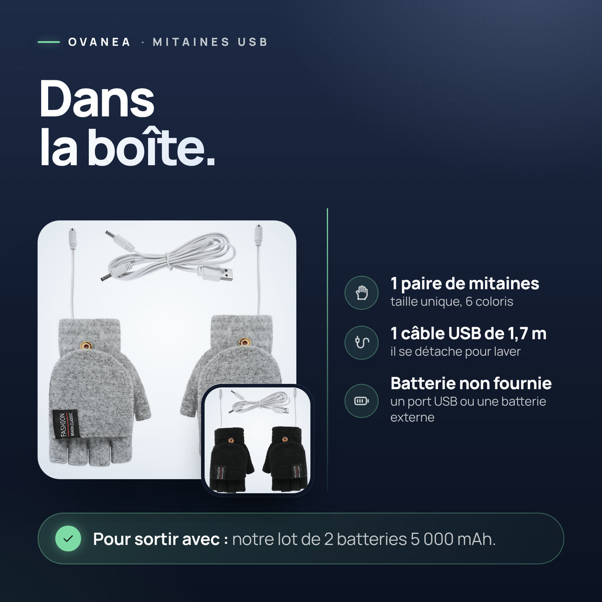 Visuel OVANEA : Dans la boîte.