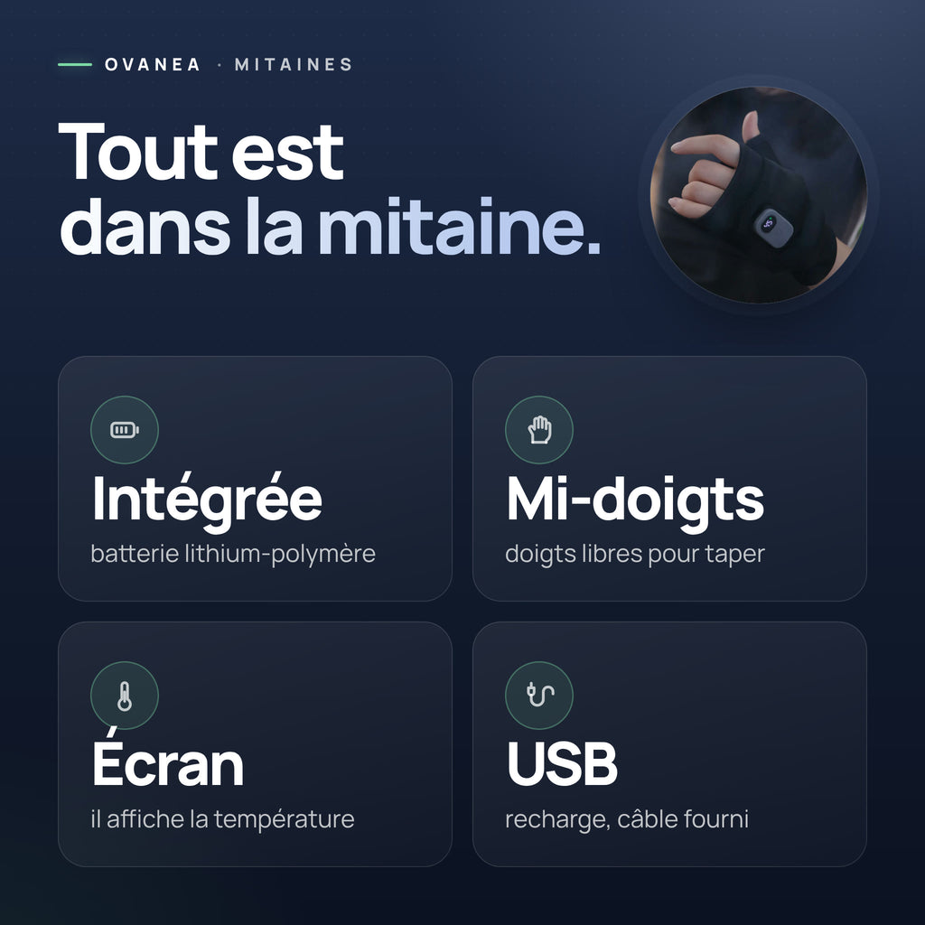Visuel OVANEA : Tout est dans la mitaine.