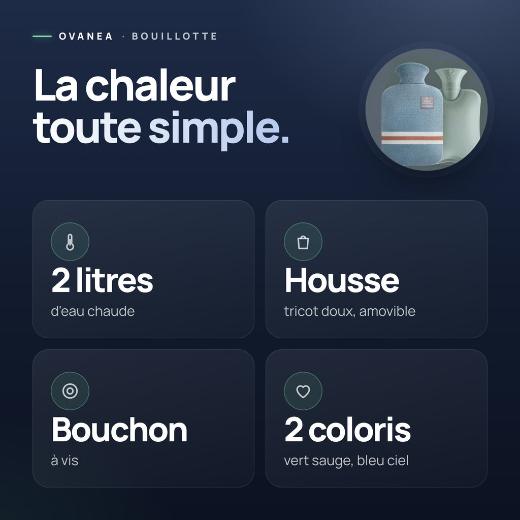 Visuel OVANEA : La chaleur toute simple.