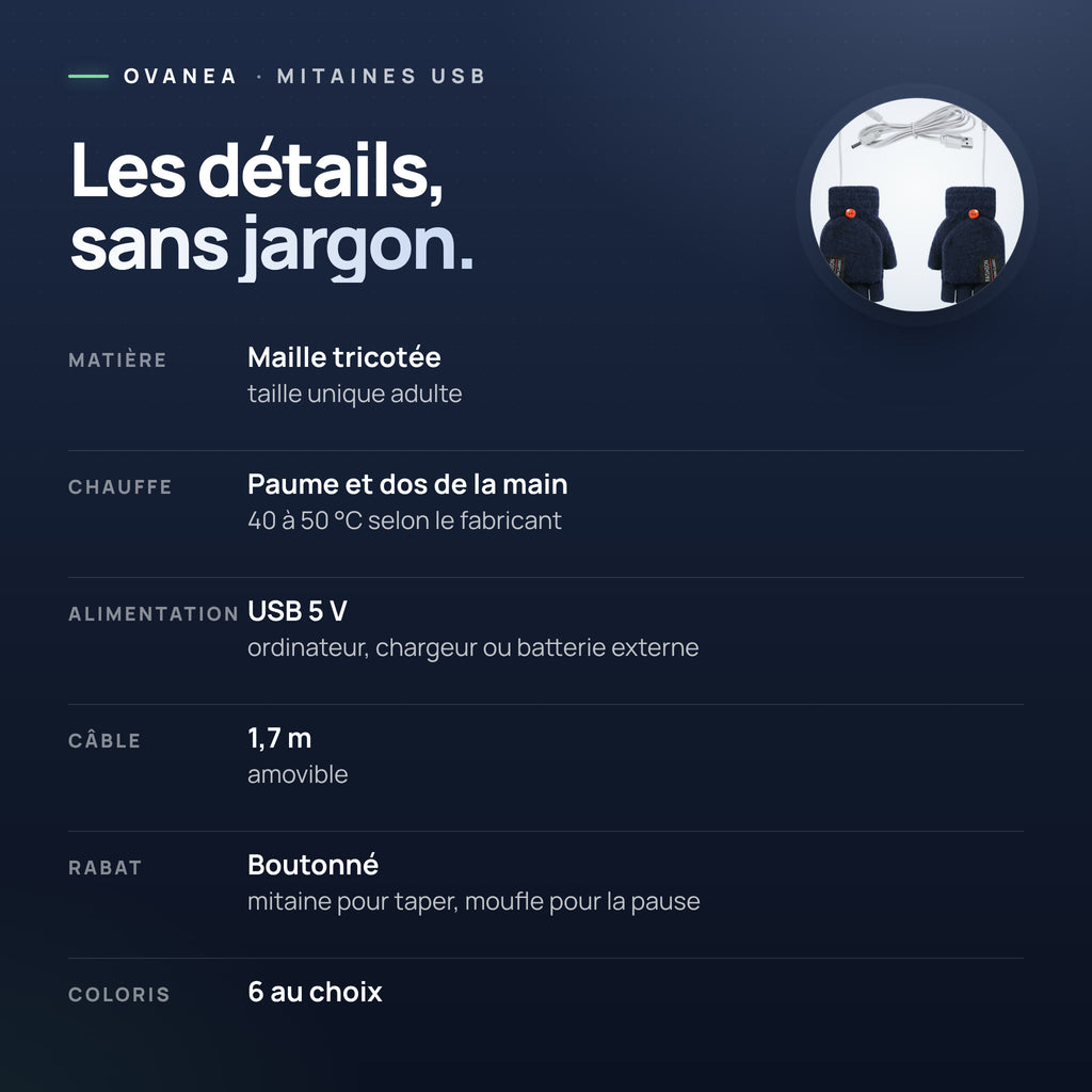 Visuel OVANEA : Les détails, sans jargon.