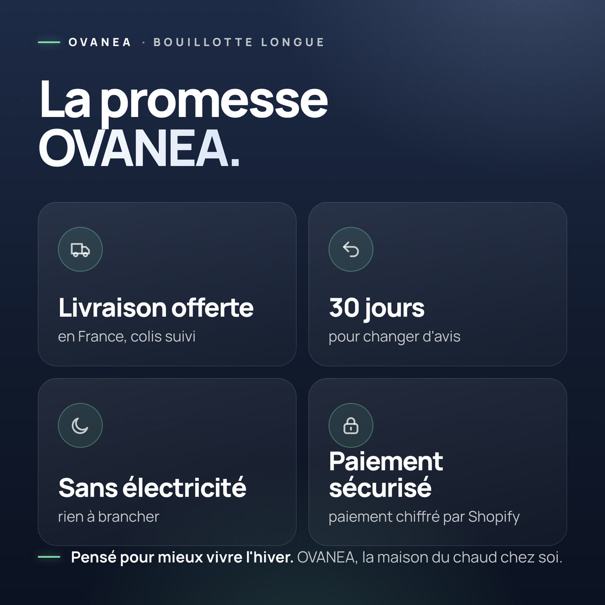 Visuel OVANEA : La promesse OVANEA.