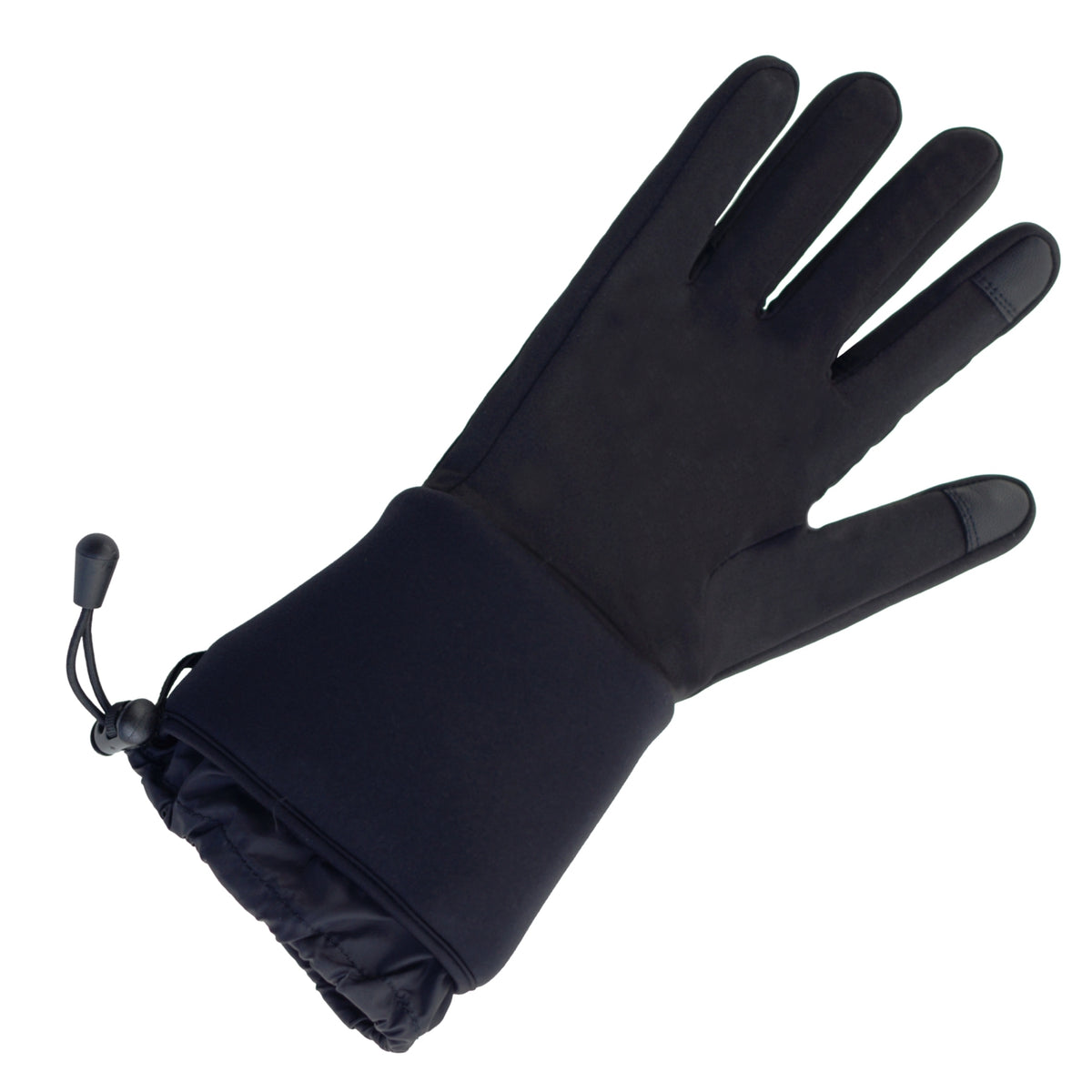 Gant chauffant de profil
