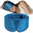 Masque de nuit en soie de mûrier, bandeau large