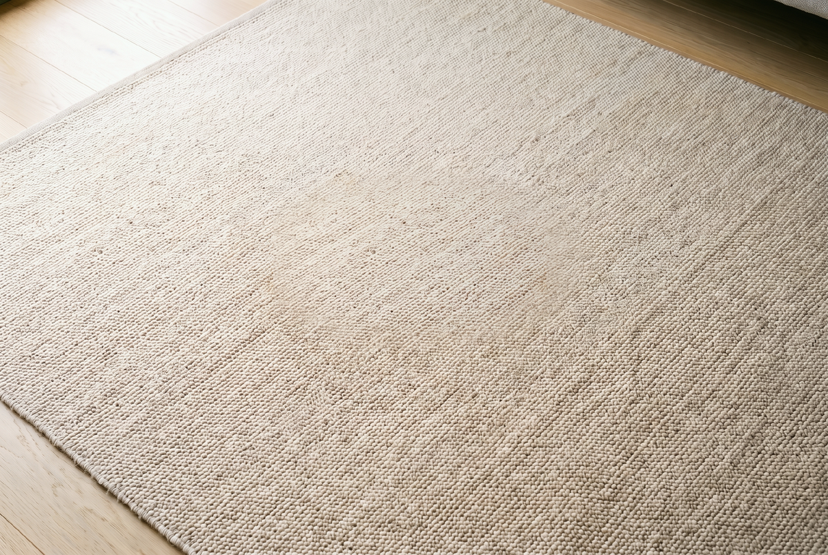 L'auréole installée du tapis