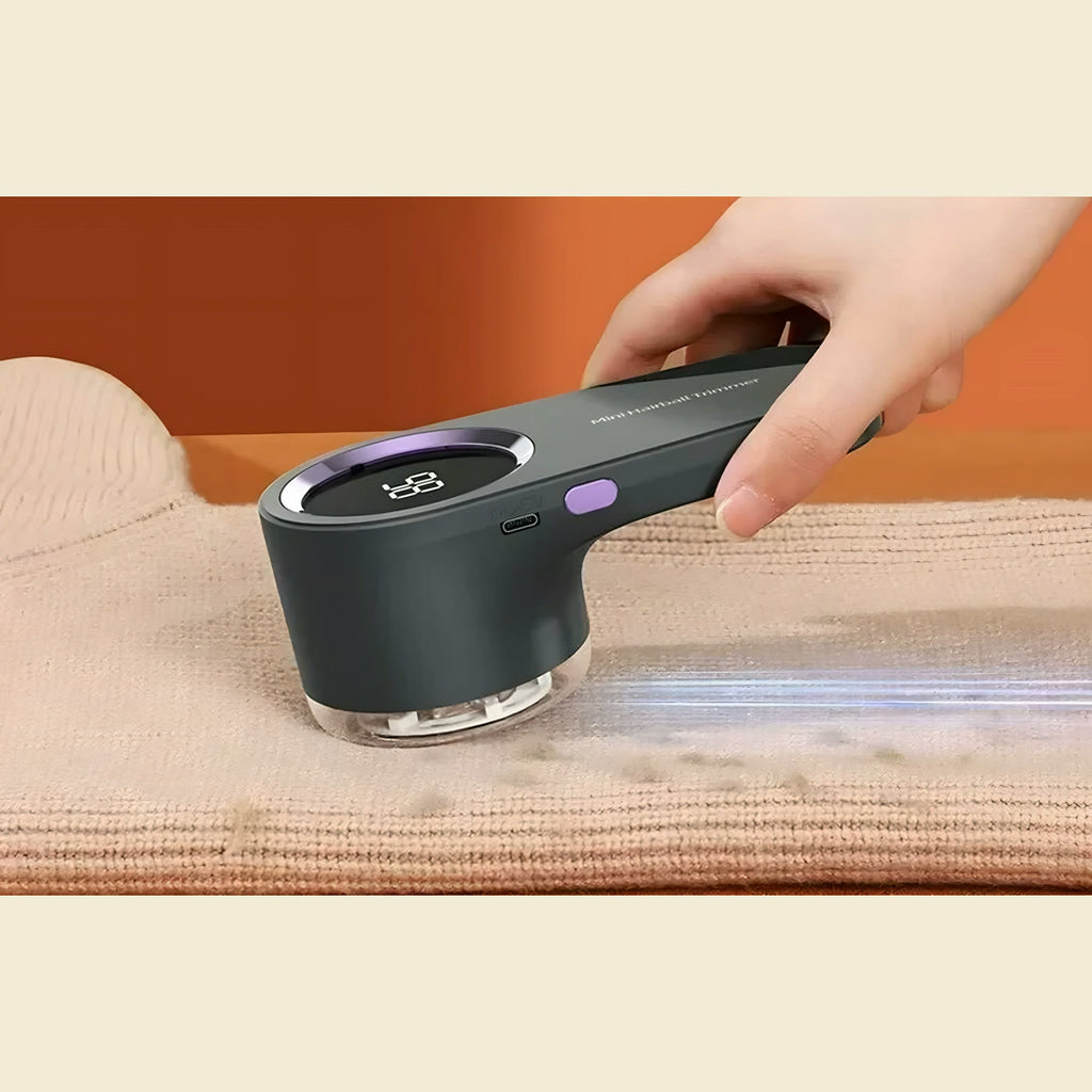 Rasoir anti-bouloches rechargeable, pour la maille et la laine